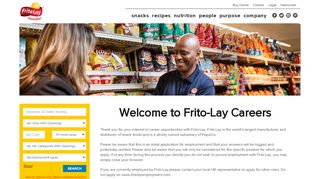 
                            8. Careers - Frito-Lay