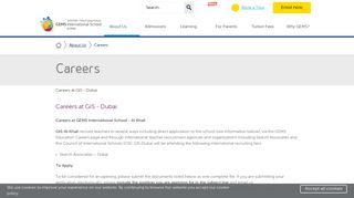 
                            6. Careers | GEMS International School - Al Khail