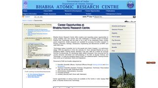 
                            10. Careers in Bhabha Atomic Research Centre ( BARC )