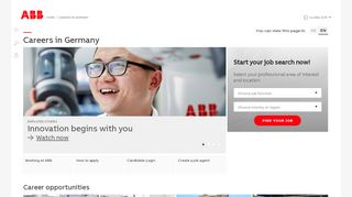 
                            10. Careers in Germany | ABB