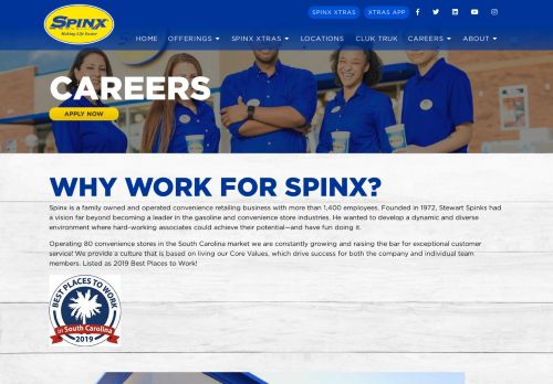 
                            1. Careers – Job Openings – HR Benefits | Spinx