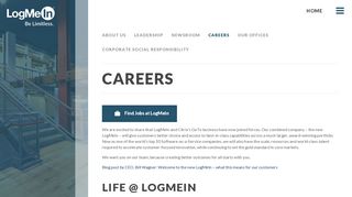 
                            11. Careers | LogMeIn