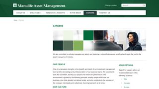 
                            8. Careers - Manulife Asset Management