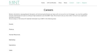 
                            13. Careers - Mint