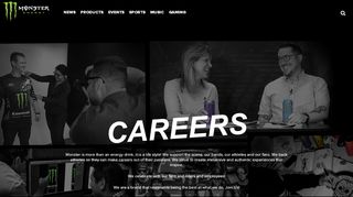 
                            3. careers - Monster Energy