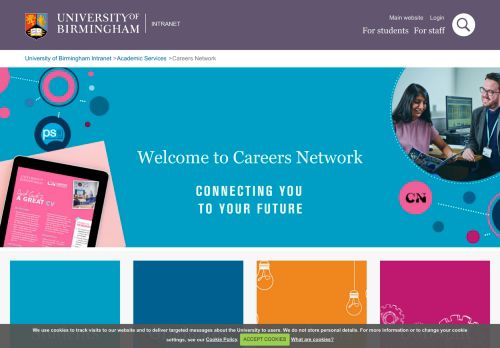 
                            10. Careers Network - University of Birmingham Intranet