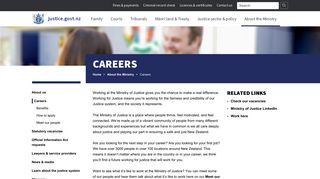 
                            2. Careers | New Zealand Ministry of Justice