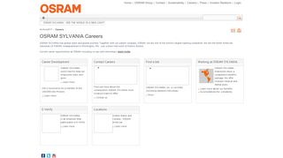 
                            11. Careers - OSRAM Americas