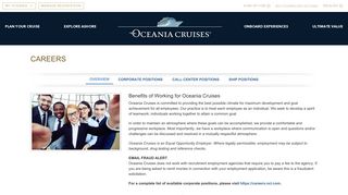 
                            9. Careers Overview | Oceania Cruises