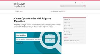 
                            7. Careers | Palgrave - Palgrave Macmillan