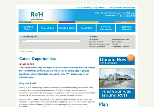 
                            3. careers - Royal Victoria Regional Health Centre