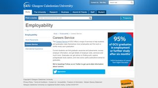 
                            4. Careers Service | Glasgow Caledonian University | Scotland, UK
