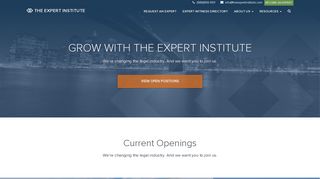 
                            5. Careers | The Expert Institute