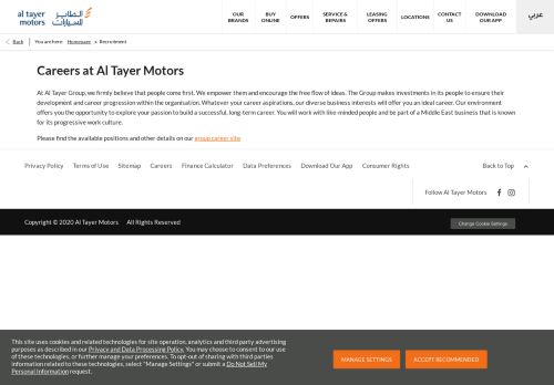 
                            11. Careers | UAE | Al Tayer Motors