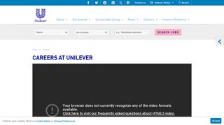 
                            6. Careers | Unilever global company website