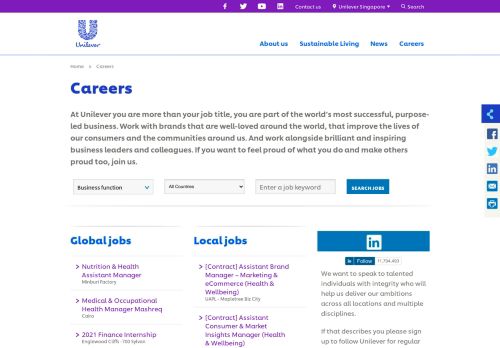 
                            9. Careers | Unilever Singapore