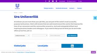 
                            5. Careers | Unilever Suomi
