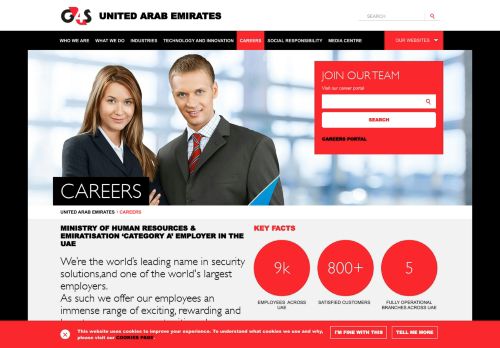 
                            7. Careers | UnitedArabEmirates - G4S Plc