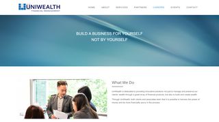 
                            8. Careers - UniWealth Financial