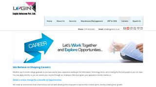 
                            2. Careers - Welcome to Login Infocom Pvt. Ltd.