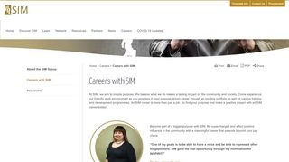
                            12. Careers with SIM – Singapore Institute of Management (SIM)