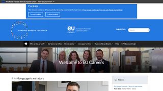 
                            4. Careers with the European Union | by the European Personnel ...