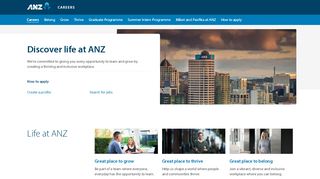 
                            8. Careers with us | ANZ