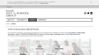
                            4. Careers | YOOX NET-A-PORTER GROUP - YNAP.com