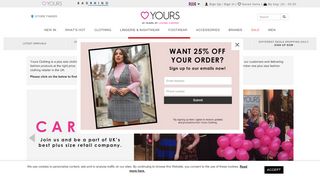 
                            3. Careers | Yours Clothing