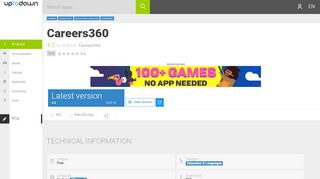 
                            8. Careers360 3.8 for Android - Download