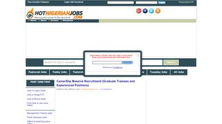 
                            8. CareerSlip Massive Recruitment (Graduate Trainees and ...