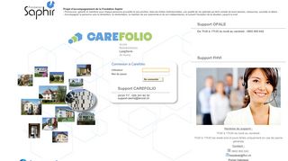 
                            2. Carefolio: Login