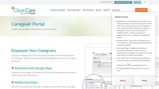 
                            10. Caregiver Portal for Home Care Agencies - ClearCare Online
