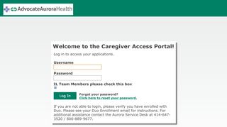 
                            10. caregiverconnect.aurora.org