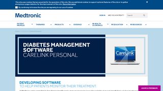 
                            6. CareLink Personal | Medtronic HCP Portal