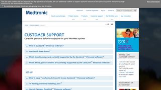 
                            12. Carelink Personal Software Support - Medtronic Diabetes Ireland