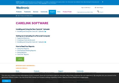 
                            7. CareLink Software Support | Medtronic Diabetes