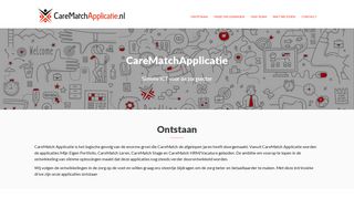 
                            12. CareMatch Applicatie