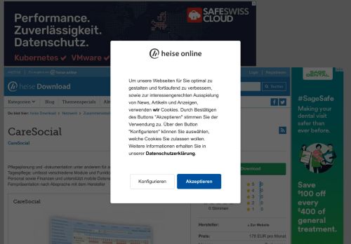 
                            10. CareSocial | Download bei heise