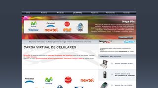 
                            12. Cargas Virtuales - Mega Pin + carga virtual de celulares, saldos ...