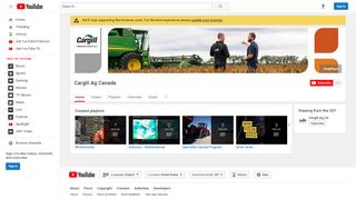 
                            9. Cargill Ag Canada - YouTube