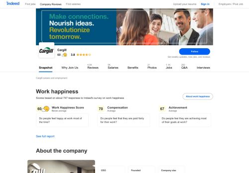 
                            8. Cargill Careers and Employment | Indeed.com