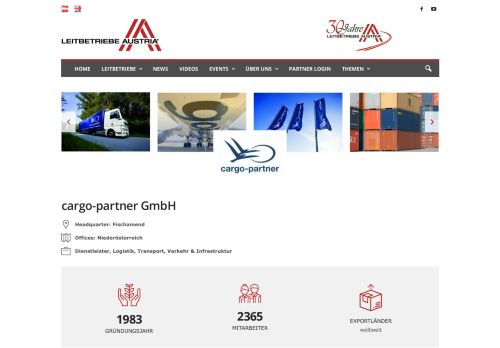 
                            12. cargo-partner GmbH | Leitbetriebe Austria