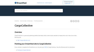 
                            12. CargoCollective – DreamHost