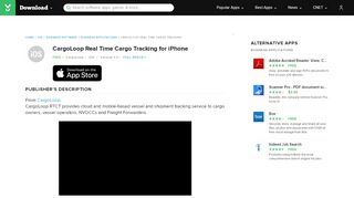 
                            6. CargoLoop Real Time Cargo Tracking for iOS - Free download and ...