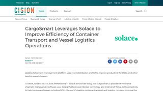 
                            13. CargoSmart Leverages Solace to Improve Efficiency of Container ...