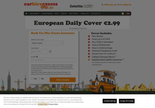 
                            2. CarHireExcess.ie: Car Hire Excess Insurance from €0.14/day