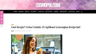 
                            13. Cari Kerja? Coba Unduh 12 Aplikasi Lowongan Kerja Ini!