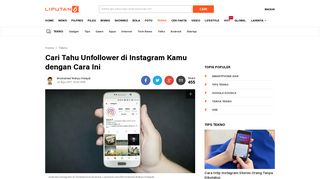 
                            6. Cari Tahu Unfollower di Instagram Kamu dengan Cara Ini - Tekno ...