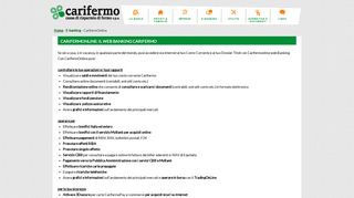 
                            2. Carifermo - CarifermOnline